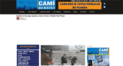 Desktop Screenshot of camidergisi.com
