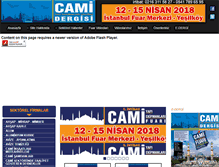 Tablet Screenshot of camidergisi.com